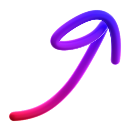 Line  3D Icon