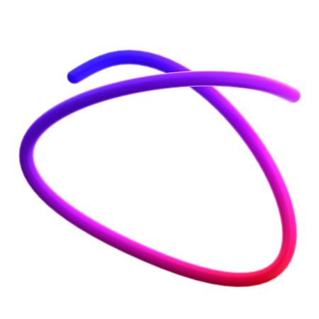 Line  3D Icon