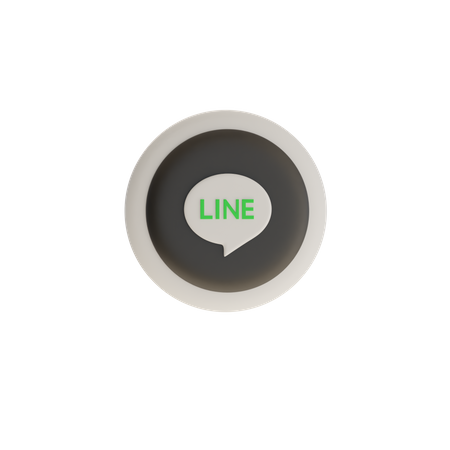 Line  3D Icon