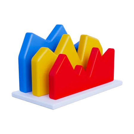 3 D Chart Icon Pack 3D Icon