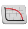 Line Chart Down