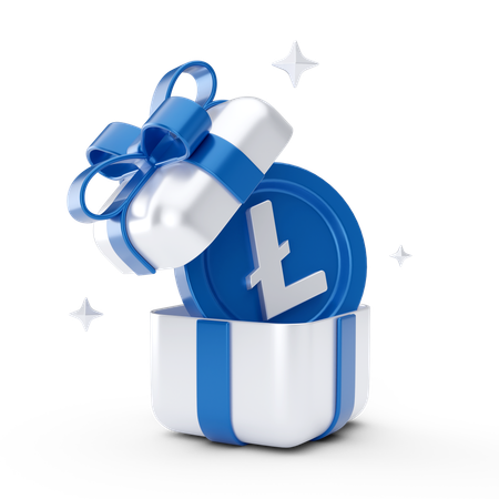 Line Coin Gift  3D Icon