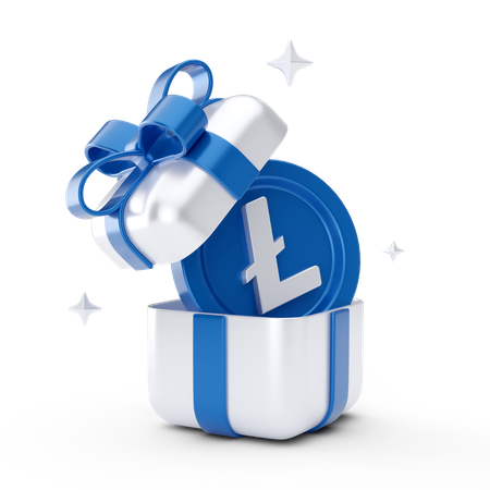 Line Coin Gift  3D Icon