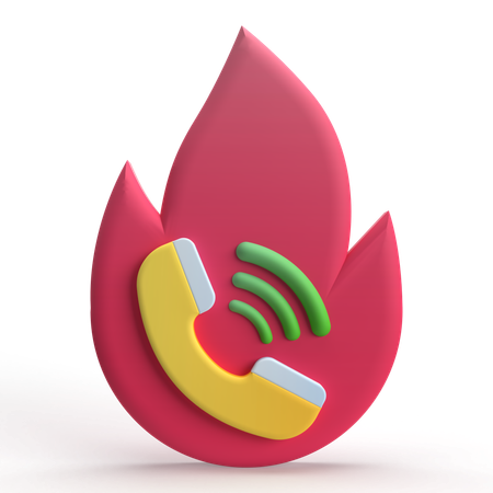 Línea directa  3D Icon