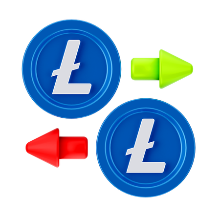 Linecoin-Börse  3D Icon