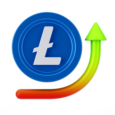 Croissance de Linecoin  3D Icon