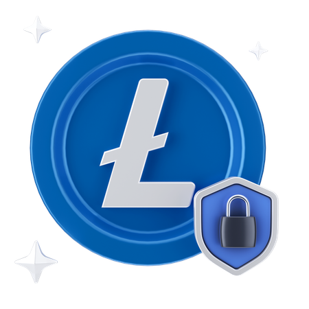 Linecoin-Schloss  3D Icon