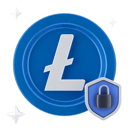 Linecoin-Schloss  3D Icon