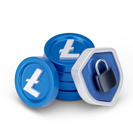 Linecoin-Schloss  3D Icon