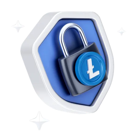 Linecoin-Schloss  3D Icon