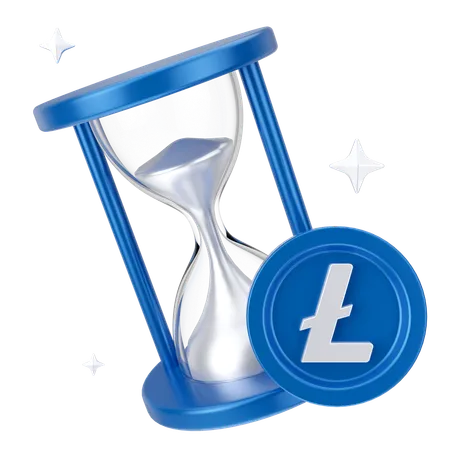 Linecoin-Timer  3D Icon