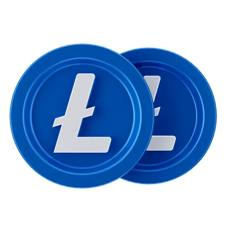 Moedas de linha  3D Icon