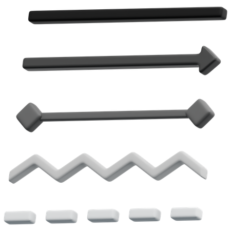 Lines  3D Icon