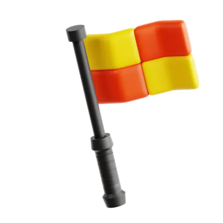 Linesman Flag  3D Icon
