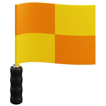 Linesman Flag  3D Icon