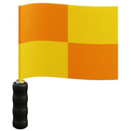 Linesman Flag  3D Icon