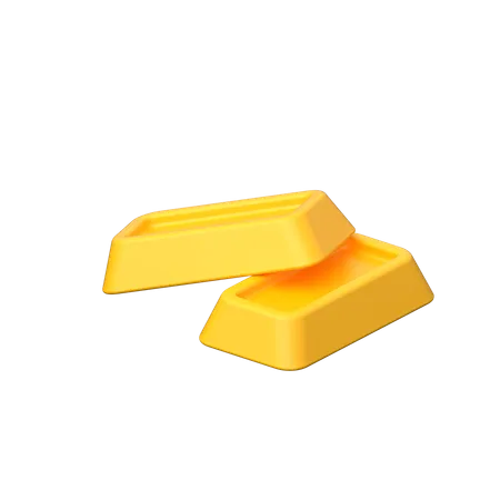 Lingot d'or  3D Icon