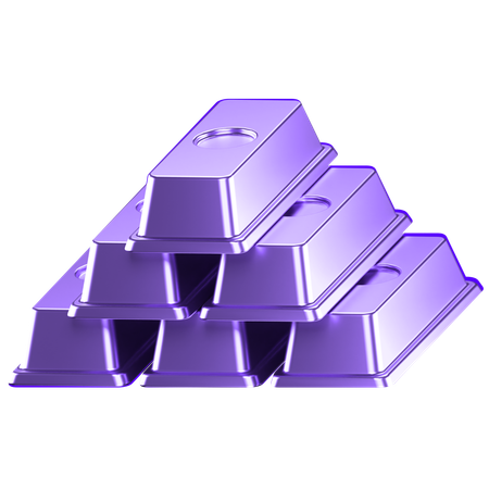 Lingot d'or  3D Icon