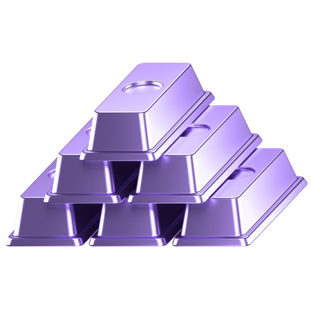 Lingot d'or  3D Icon