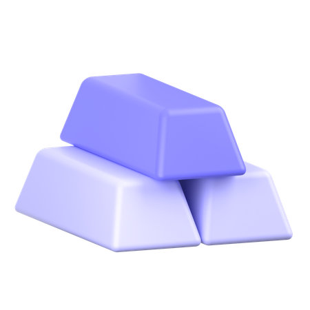 Argent  3D Icon