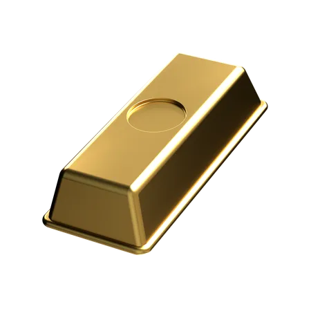 Lingot d'or  3D Icon