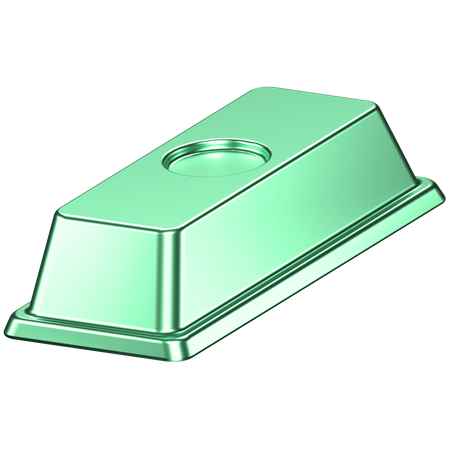 Barra de oro  3D Icon