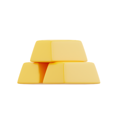 Lingots d'or  3D Icon