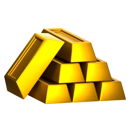 Lingots d'or  3D Icon