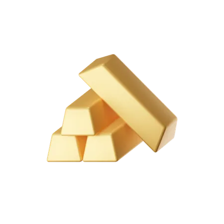 Lingots d'or  3D Icon