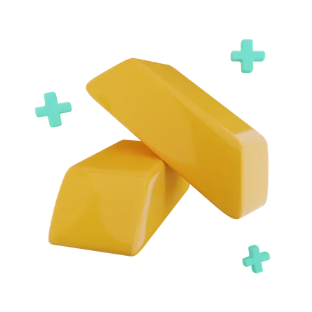 Lingots d'or  3D Icon