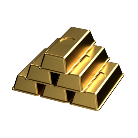 Lingots d'or  3D Icon