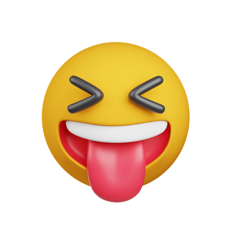 Emoji de língua  3D Icon