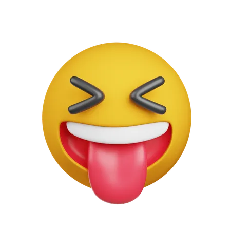 Emoji de língua  3D Icon