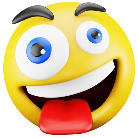 Emoji de língua  3D Icon