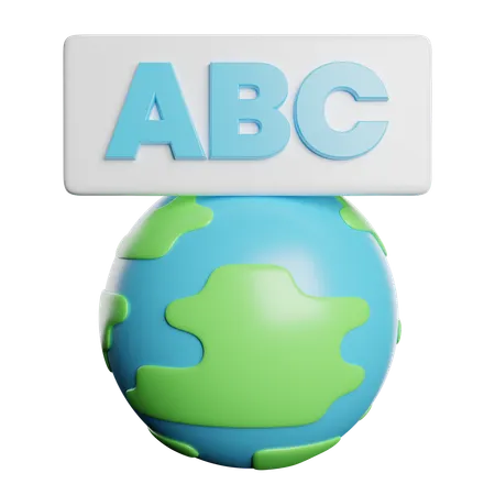 Linguistique  3D Icon