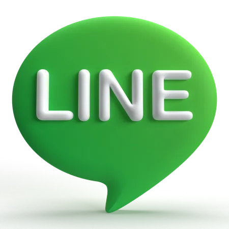 Linha  3D Icon