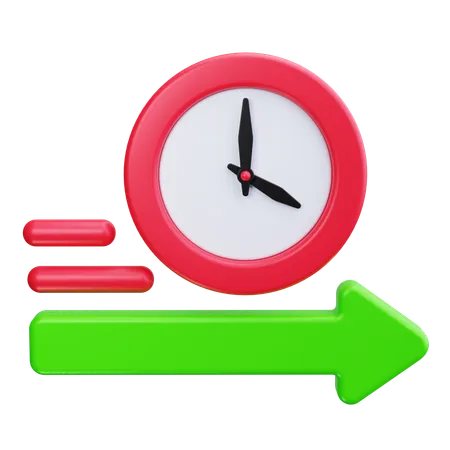 Linha do tempo  3D Icon