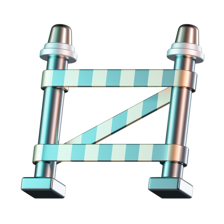 Linha Policial  3D Icon