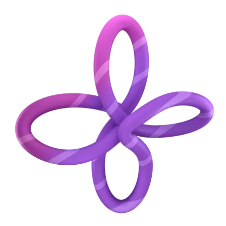 Linhas infinitas  3D Icon