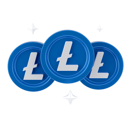 Linienmünzen  3D Icon