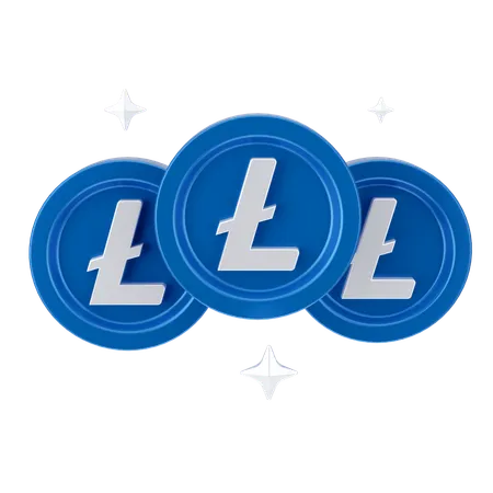 Linienmünzen  3D Icon