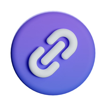 링크  3D Icon