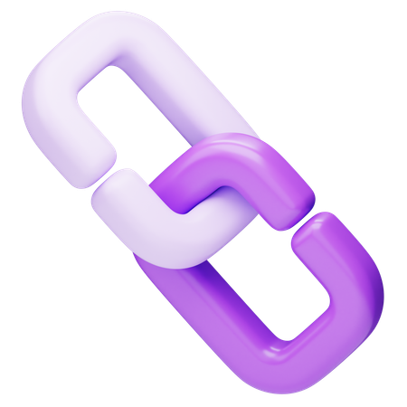 Verknüpfung  3D Icon