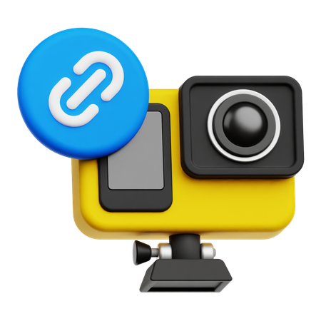 Link Action Camera  3D Icon