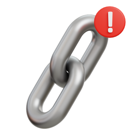 Link Alert  3D Icon