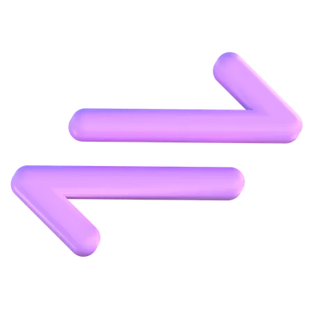 Link Arrow  3D Icon