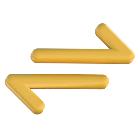 Link Arrow  3D Icon