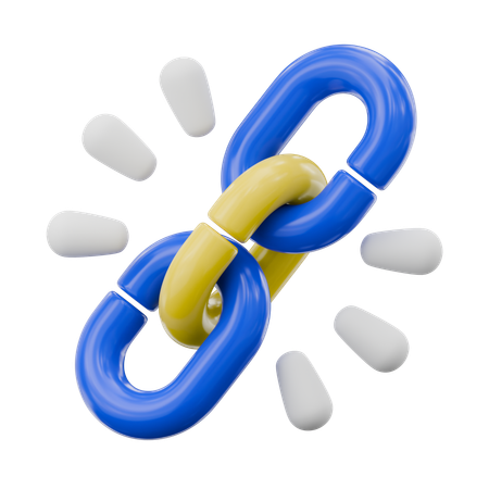Link Chain  3D Icon