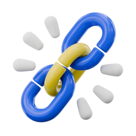 Link Chain  3D Icon