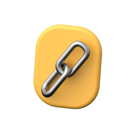 Link Chain  3D Icon